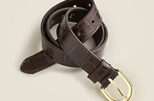 Cinture in pelle artigianali